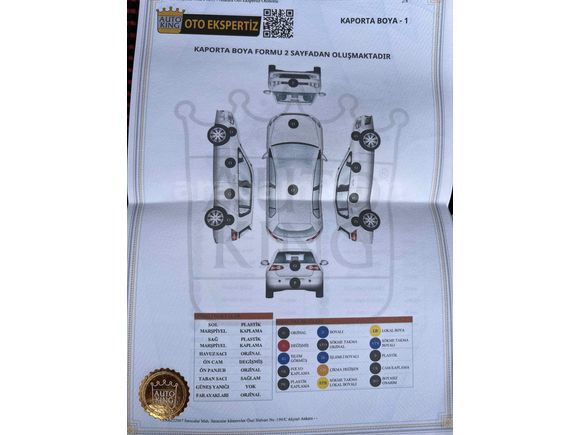 Hatasız Boyasız Tramersiz Sunroof 