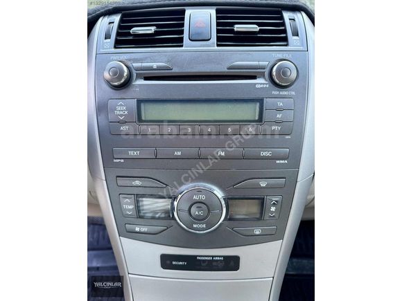 2008 MODEL COROLLA SEDAN 1.6 ELEGANT OTOMATİK BAKIMLI