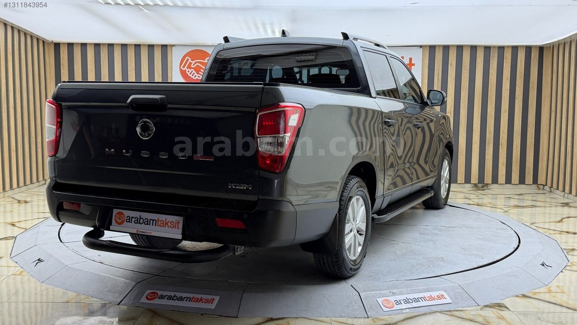 Galeriden KGM SsangYong Musso Grand 2.2 D Platinum 2024 Model İstanbul 22.000 km Gri 5