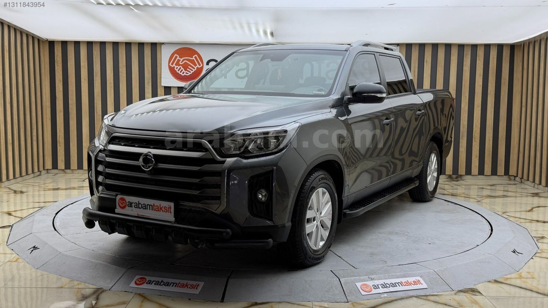 Galeriden KGM SsangYong Musso Grand 2.2 D Platinum 2024 Model İstanbul 22.000 km Gri 1