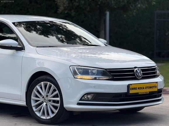 HATASIZ BOYASIZ 2015 JETTA 1.6TDİ HİGHLİNE SERVİS BAKIMLI