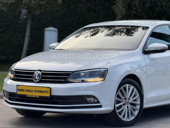 HATASIZ BOYASIZ 2015 JETTA 1.6TDİ HİGHLİNE SERVİS BAKIMLI