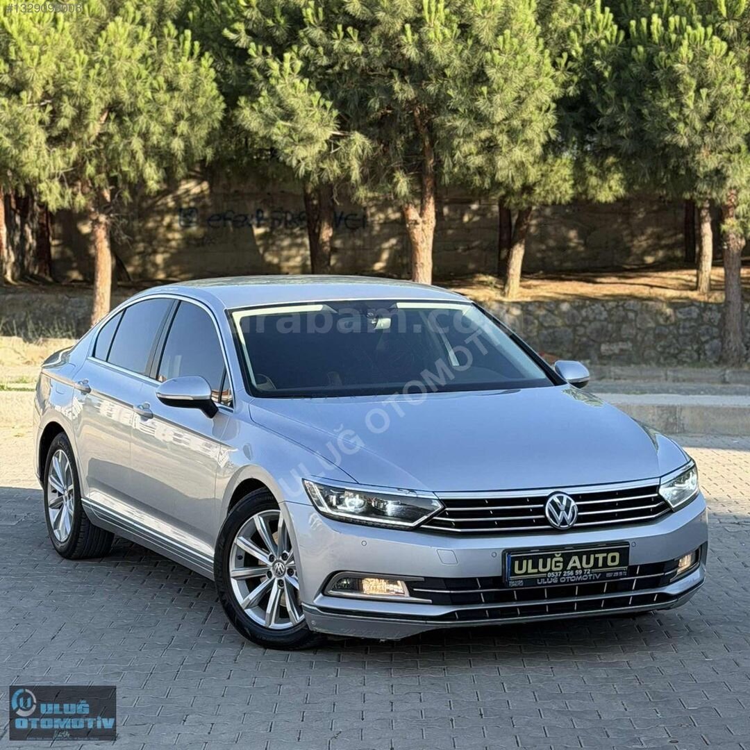 Galeriden Volkswagen Passat 1.6 TDi BlueMotion Comfortline 2018 Model Manisa 186.000 km Gri 1