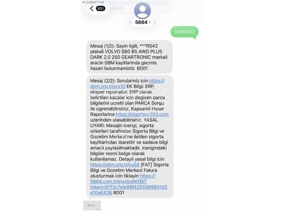ÖZCAR GROUP 2023 S60 2.0 B5 HYBRİD PLUS DARK TAM DOLU BOYASIZ