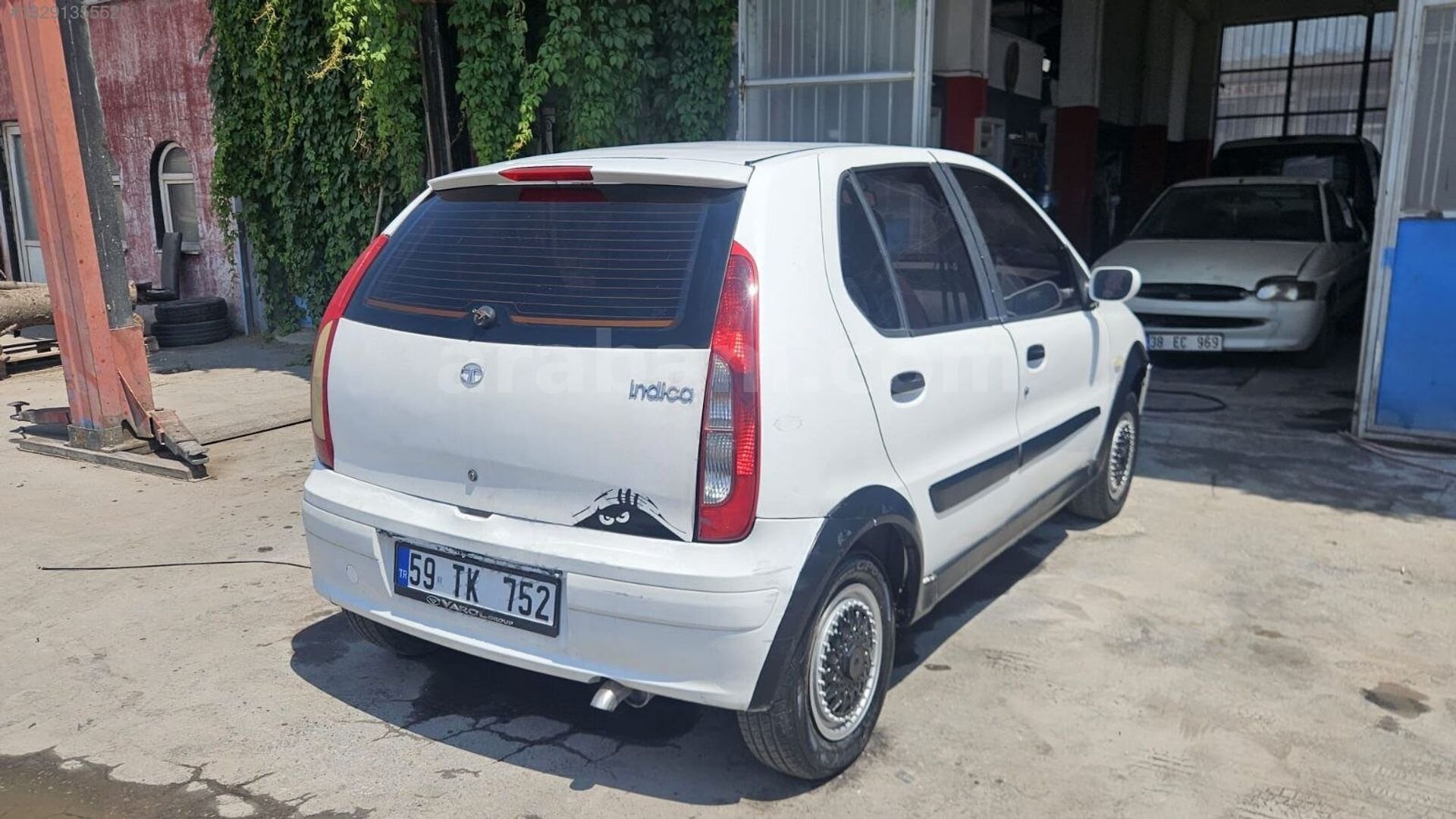 Galeriden Tata Indica 1.4 Basic 2006 Model Kayseri 172.000 km Beyaz 4
