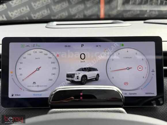 /BERAY/ 2025 JAECOO J7 1.6 EVOLVE 4X4 DCT HATASIZ 18.000 KM