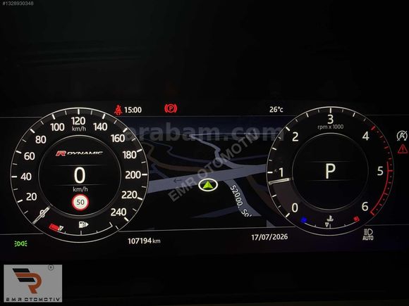 EMR OTOMOTİV RANGE ROVER VELAR 2.0 TD4 R-DYNAMİC S