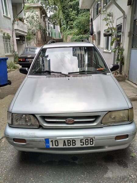 Sahibinden Kia Pride 1.3 GLXi 2000 Model Bursa 342.000 km Gri