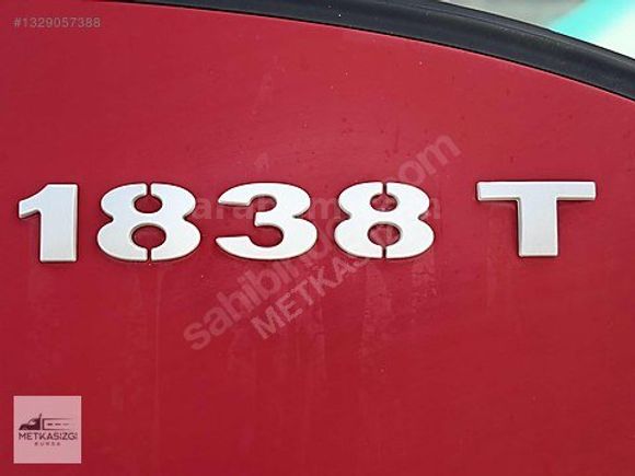 İZGİ'DEN 2011 MODEL FORD CARGO 1838 T (MANDALLI) KIRMIZI ÇEKİCİ