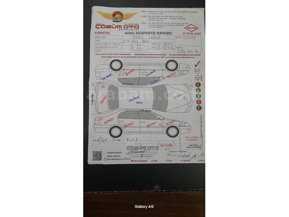 Sahibinden Opel Corsa 1.4 Swing 1998 Model