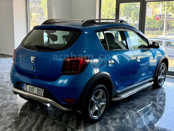 PRİME MOTORS - 2017 DACİA SANDERO STEPWAY SERVİS BAKIMLI