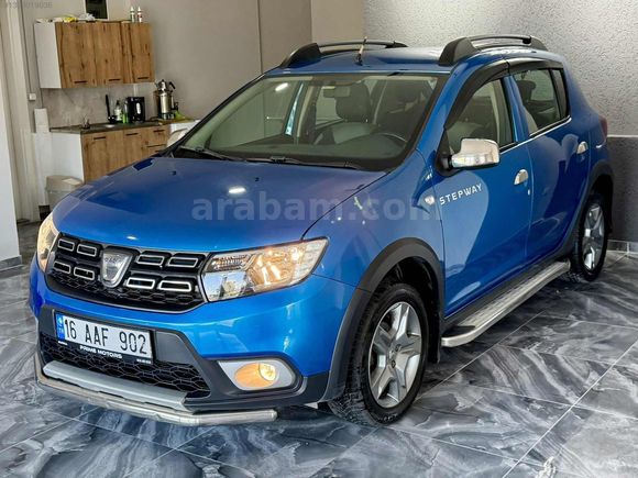 PRİME MOTORS - 2017 DACİA SANDERO STEPWAY SERVİS BAKIMLI