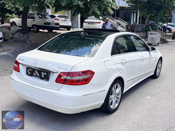4 MATIC_210 BİN KMDE_2012 MERCEDES E250 CDI AVANGARDE_CAM TAVAN