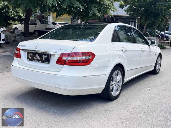 4 MATIC_210 BİN KMDE_2012 MERCEDES E250 CDI AVANGARDE_CAM TAVAN