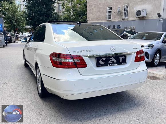 4 MATIC_210 BİN KMDE_2012 MERCEDES E250 CDI AVANGARDE_CAM TAVAN