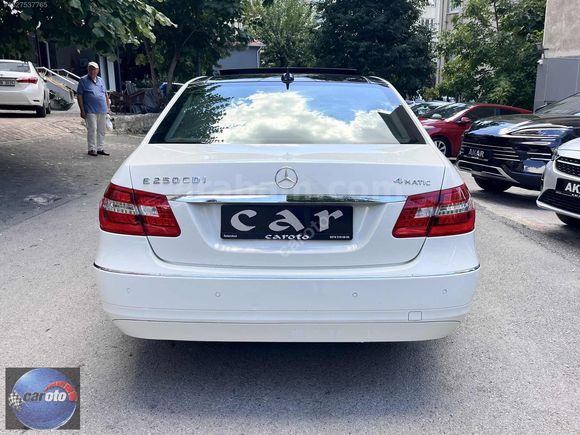 4 MATIC_210 BİN KMDE_2012 MERCEDES E250 CDI AVANGARDE_CAM TAVAN