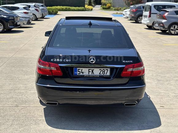 FTH MOTORS E250CDİ 4MATİC YETKİLİ SERVİS BAKIMLI