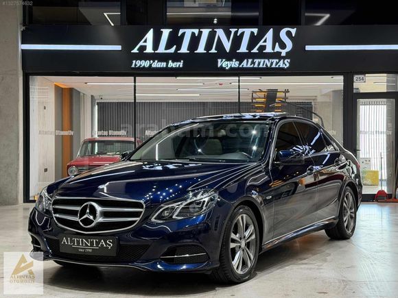 ALTINTAŞ'TAN 2016 MERCEDES-BENZ E250 BLUETECH 4MATİC BOYASIZ