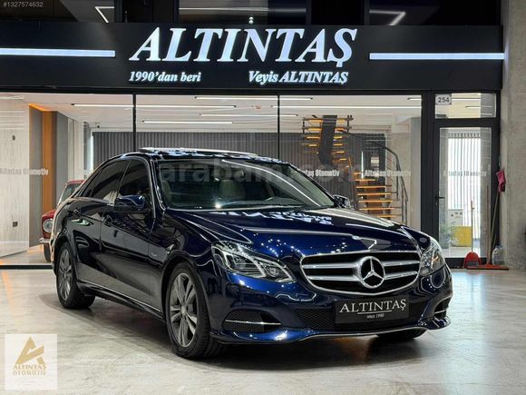 ALTINTAŞ'TAN 2016 MERCEDES-BENZ E250 BLUETECH 4MATİC BOYASIZ