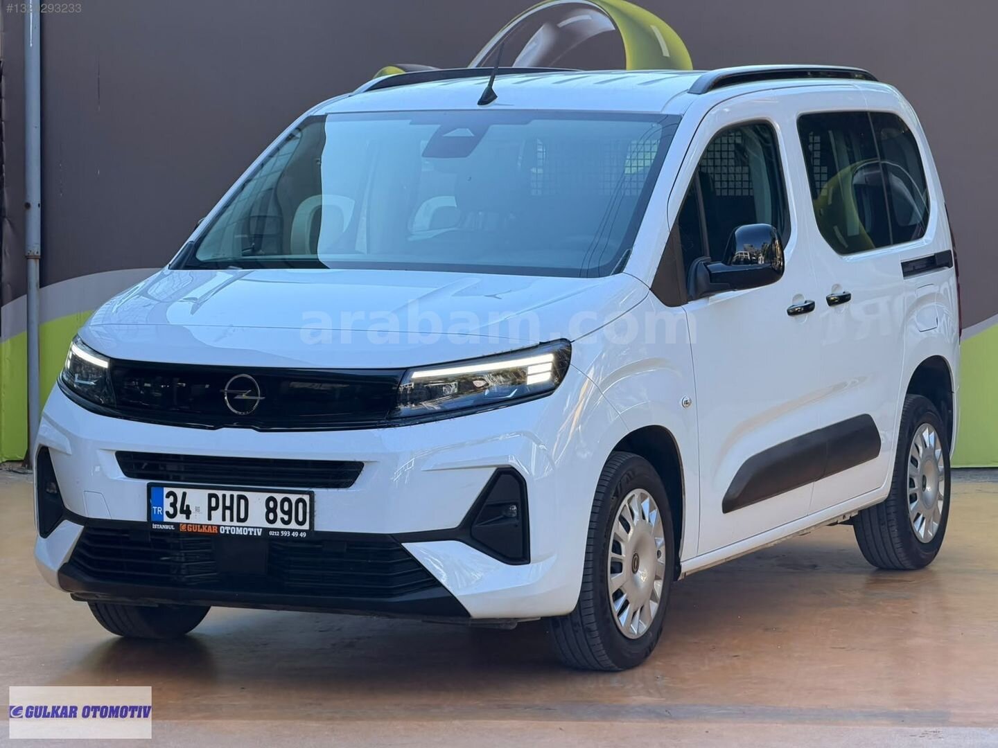 Galeriden Opel Combo 1.5 CDTI Essential 2025 Model İstanbul 9.000 km Beyaz 3