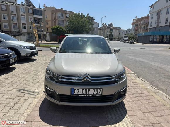 78 BİN KM'DE 2020 CİTRÖEN C-ELYSEE SHİNE-K.KARTINA 12 TAKSİT