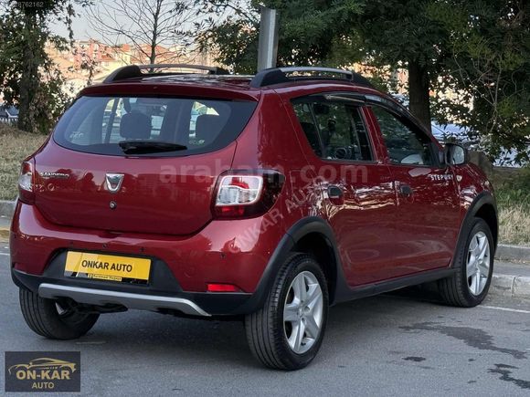 İLK KULLANICIDAN DACIA SANDERO STEPWAY 280.0000 PEŞİN 36 AY SENT