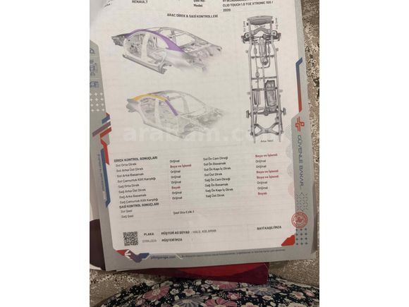 Sahibinden Renault Clio 1.0 TCe Touch 2020 Model 