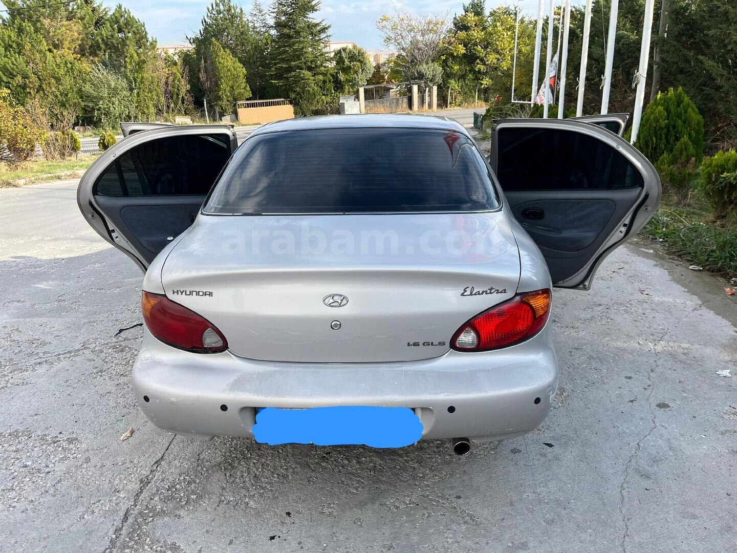 Sahibinden Hyundai Elantra 1.6 GLS 2000 Model Yozgat 212.000 km Gri (metalik) 4