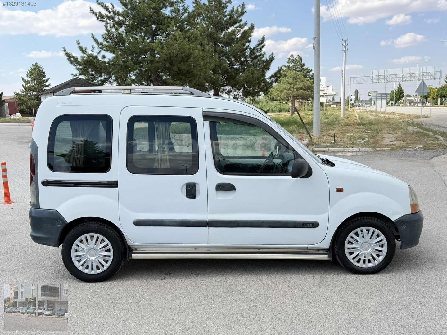 Galeriden Renault Kangoo Express 1.9 D 1999 Model Konya 58.000 km Beyaz 7