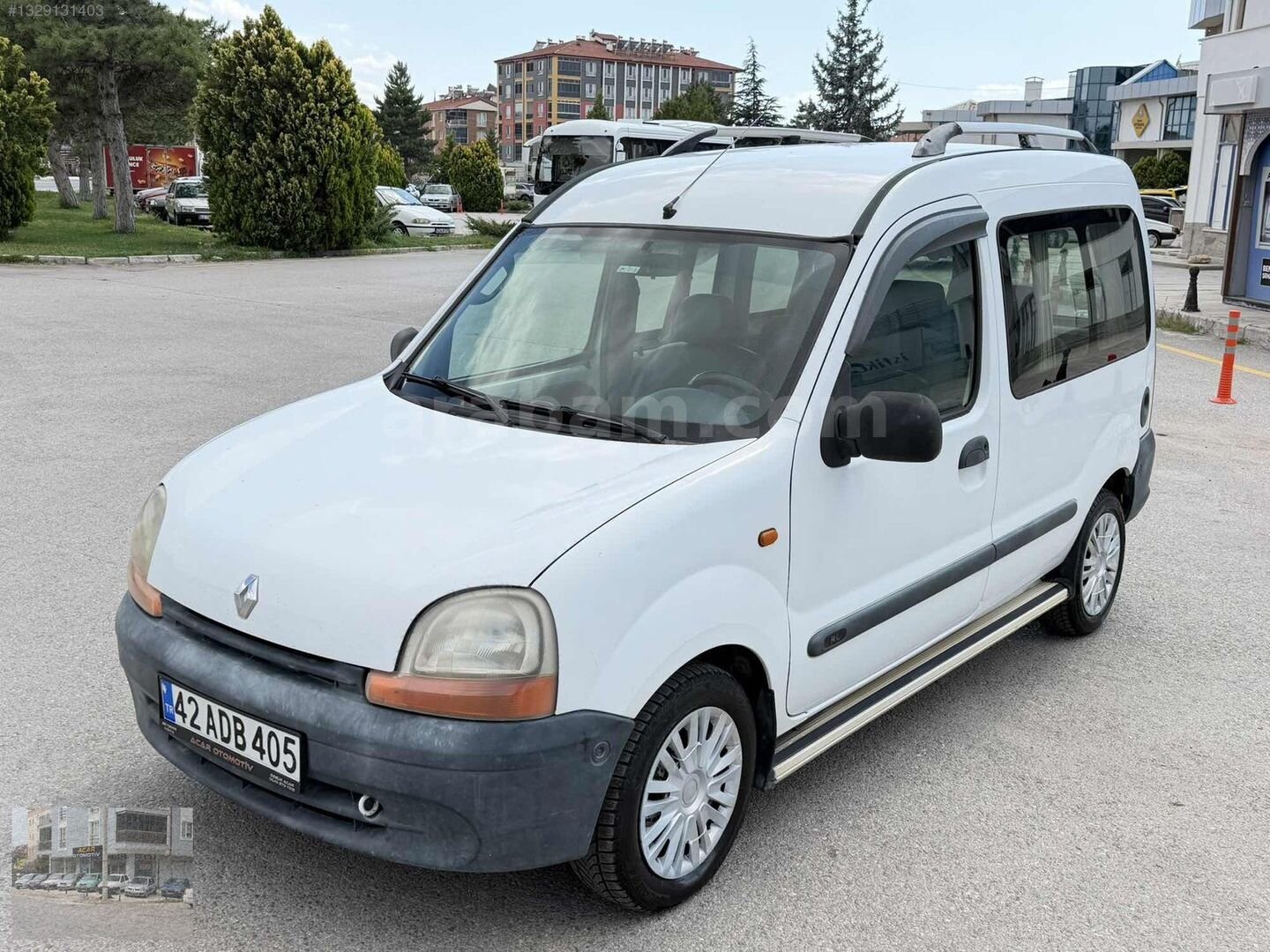 Galeriden Renault Kangoo Express 1.9 D 1999 Model Konya 58.000 km Beyaz 1