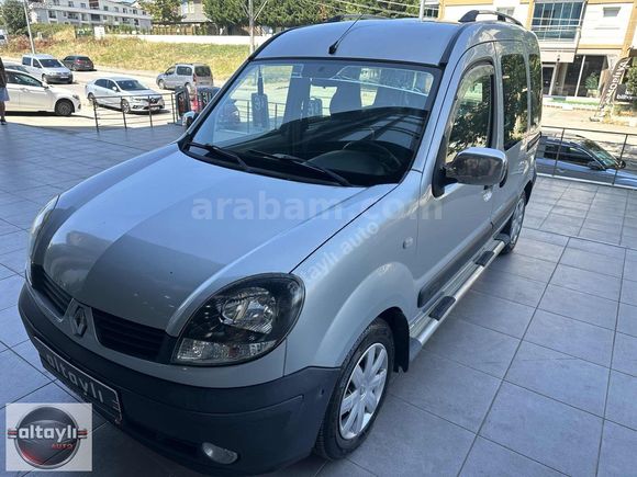 ALTAYLI-2008 KANGOO 1.5 dci KLİMALI ÇİFT SÜRGÜ 179000KM HATASIZ