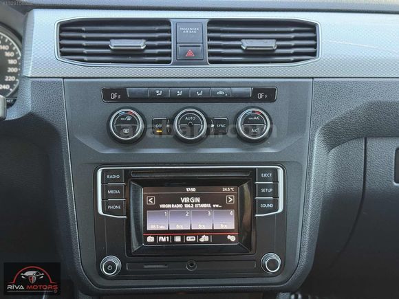 2017 VOLKSWAGEN CADDY 2.0 TDI COMFORTLİNE