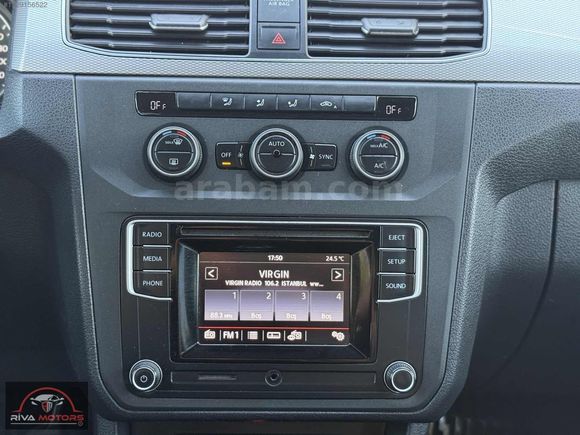 2017 VOLKSWAGEN CADDY 2.0 TDI COMFORTLİNE