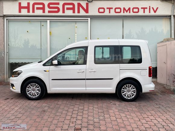 HASAN OTOMOTİV'den 2017 VW Caddy 125 BİN KM 2.0TDİ TRENDL
