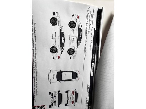 Sahibinden Toyota Corolla 1.6 Flame X Pack 2019 Model