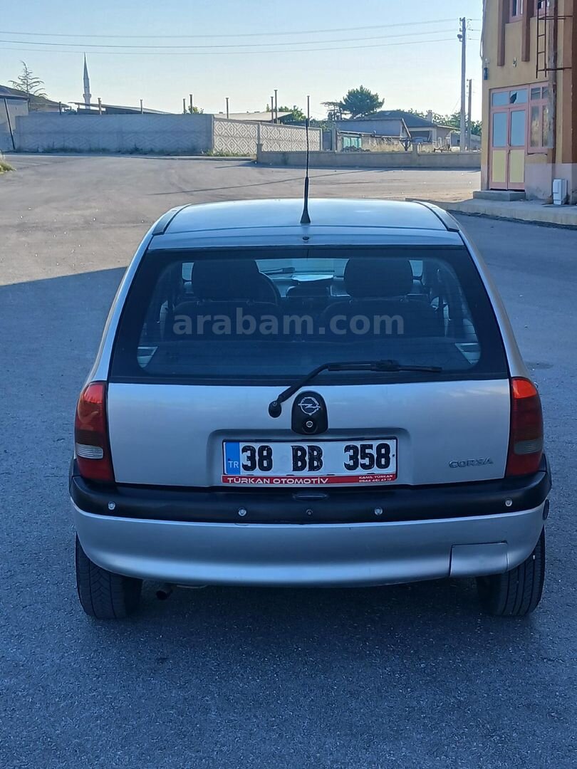 Galeriden Opel Corsa 1.4 Swing 1997 Model Konya 244.000 km Gri 4