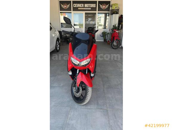 CEVHER MOTORS'DAN SIFIR GİBİ NMAX 155 KIRMIZI