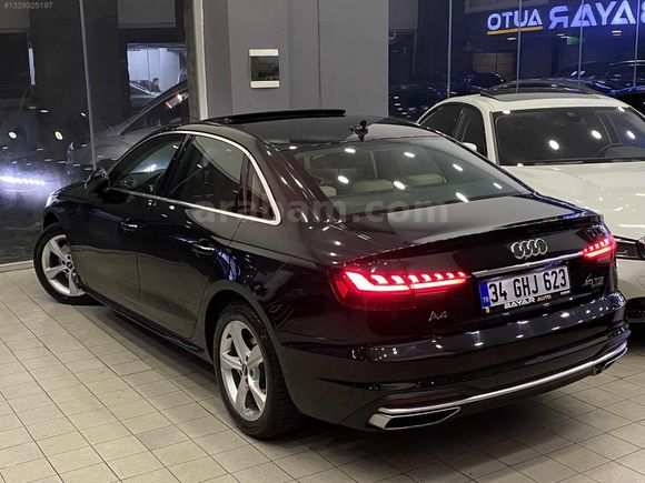 BAYAR'DAN AUDİ A4 SİYAH QUATTRO ADVANCED S.BAKIMLI 4x4