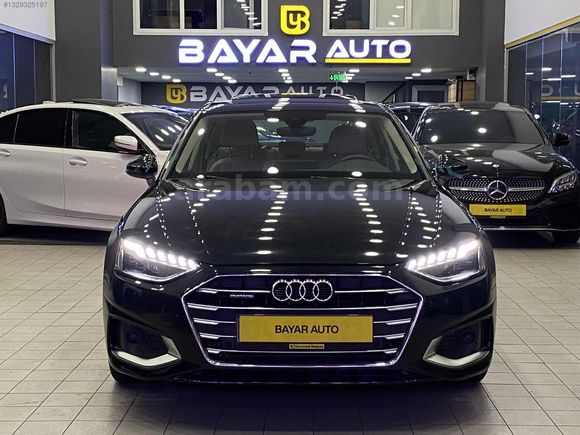 BAYAR'DAN AUDİ A4 SİYAH QUATTRO ADVANCED S.BAKIMLI 4x4