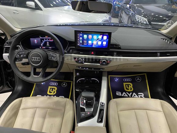 BAYAR'DAN AUDİ A4 SİYAH QUATTRO ADVANCED S.BAKIMLI 4x4