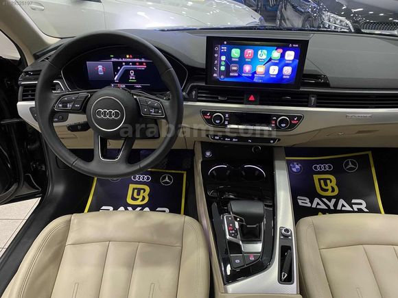 BAYAR'DAN AUDİ A4 SİYAH QUATTRO ADVANCED S.BAKIMLI 4x4