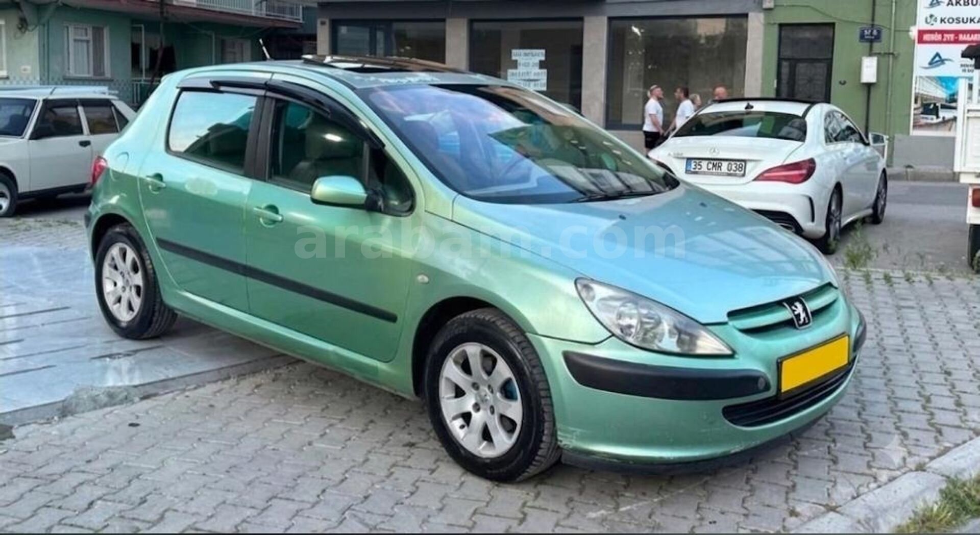 Sahibinden Peugeot 307 1.6 XT 2004 Model İzmir 196.000 km Yeşil 5