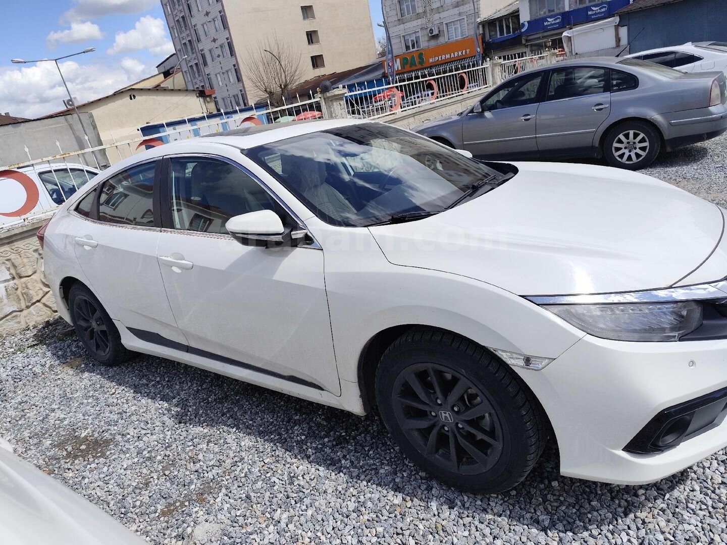 Sahibinden Honda Civic 1.6i VTEC Elegance 2021 Model 70.000 km Beyaz 3