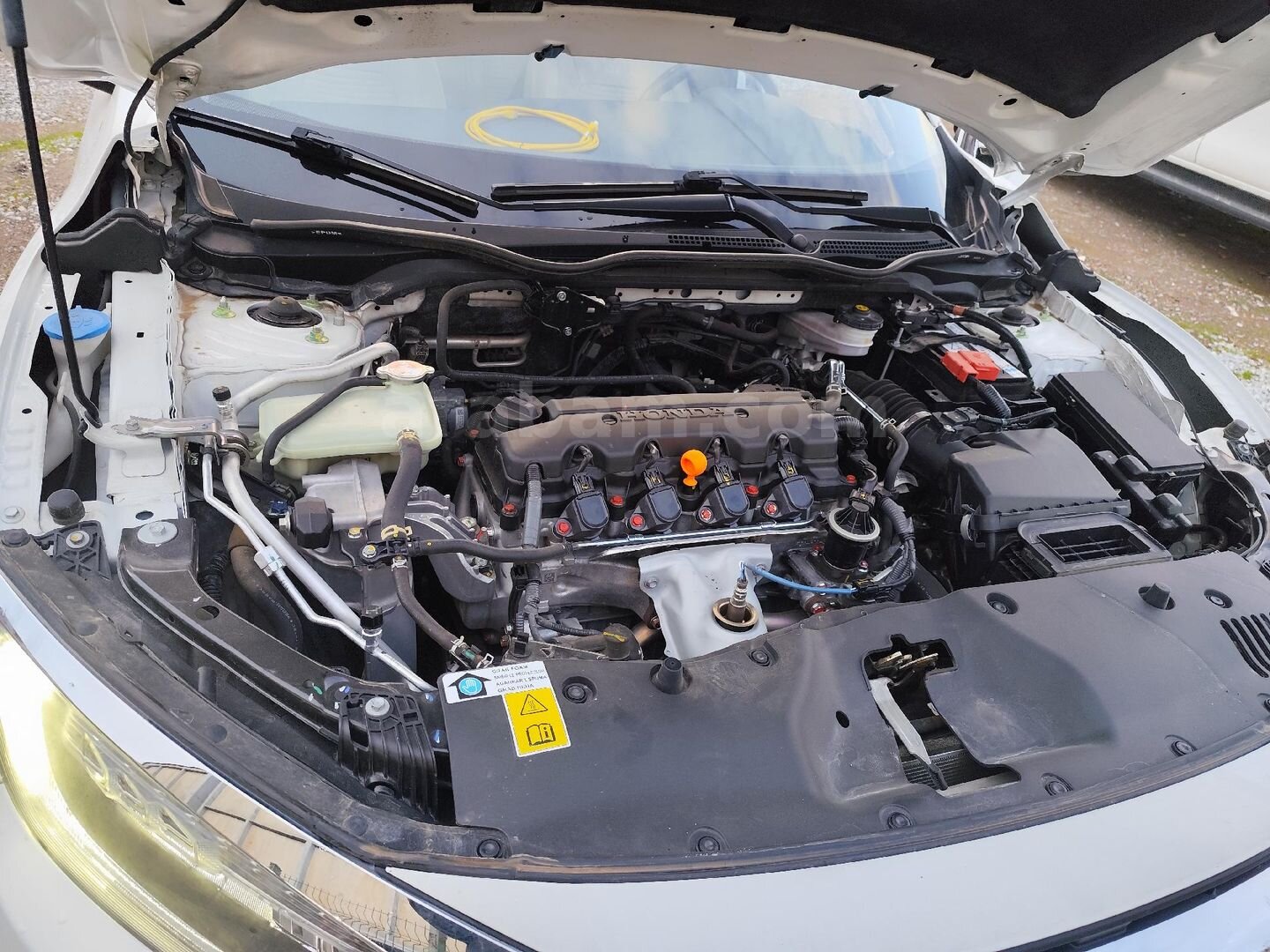Sahibinden Honda Civic 1.6i VTEC Elegance 2021 Model 70.000 km Beyaz 5
