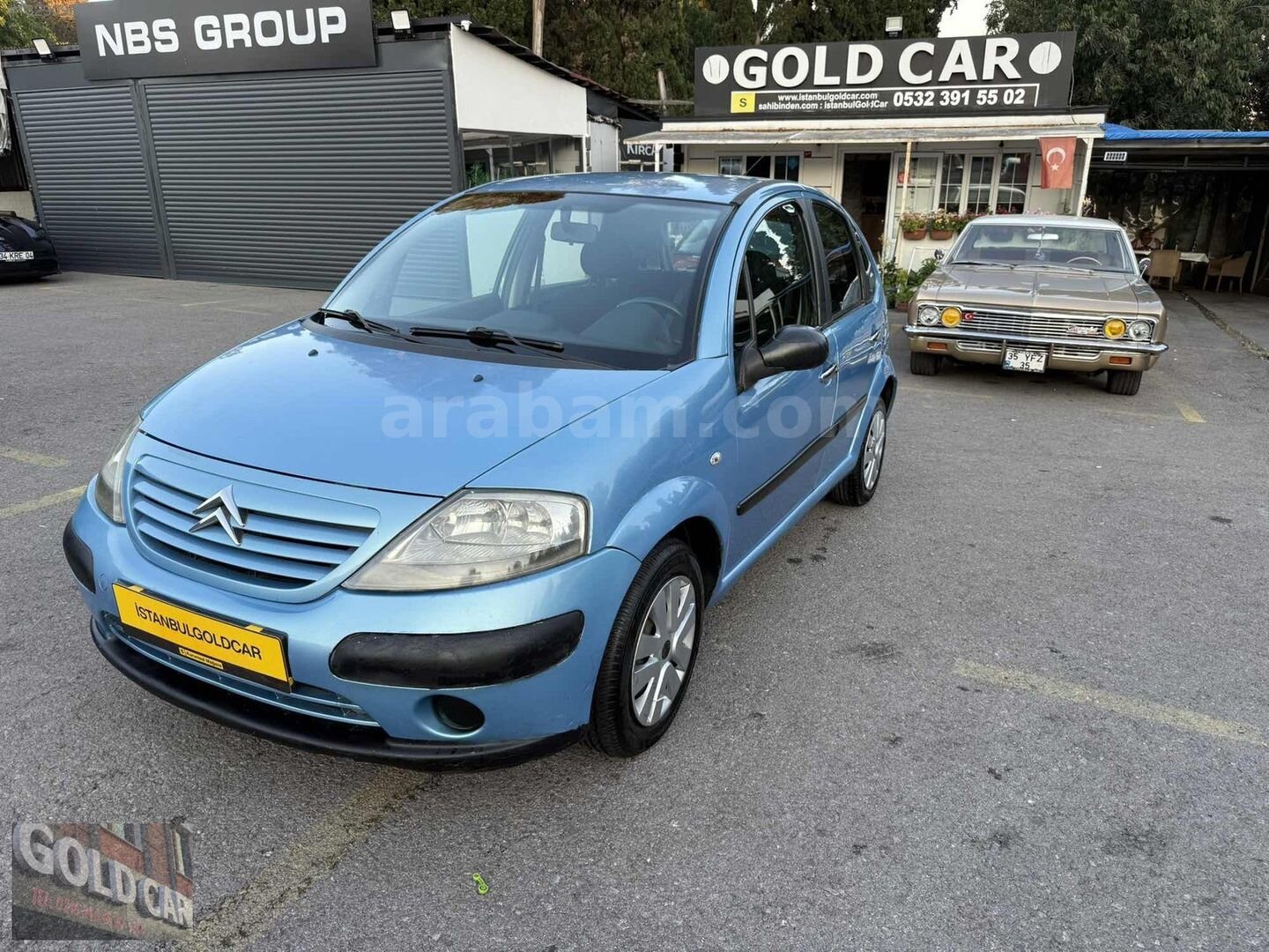 Galeriden Citroen C3 1.4 HDi SX 2006 Model İstanbul 195.000 km Mavi 2