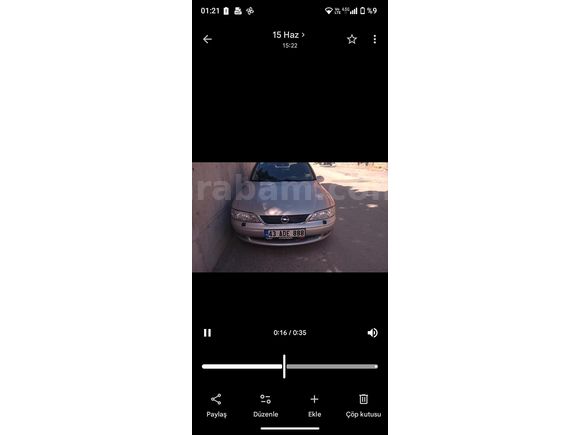Sahibinden Opel Vectra 2.0 CDX 2000 Model