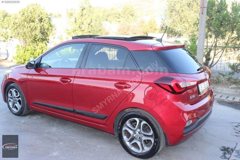 Galeriden Hyundai i20 1.4 MPI Elite Smart 2019 Model İzmir 75.000 km Kırmızı
