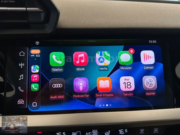 TURNA AUTO *62 BİN'DE! 2022 A3 ADVANCED HAYALET D.KOLTUK P.ASİST