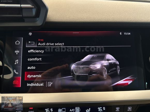 TURNA AUTO *62 BİN'DE! 2022 A3 ADVANCED HAYALET D.KOLTUK P.ASİST