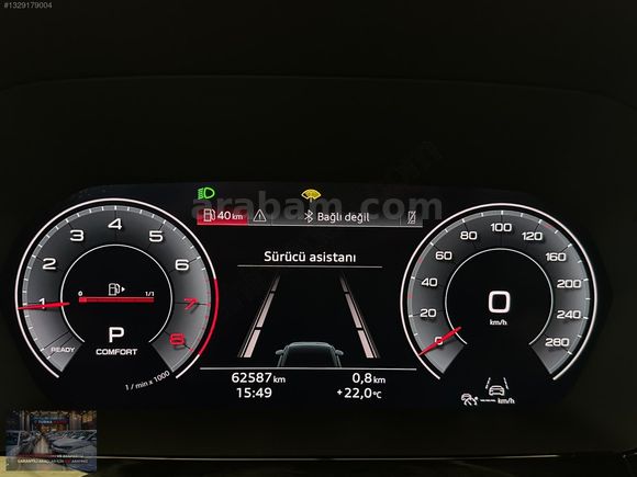 TURNA AUTO *62 BİN'DE! 2022 A3 ADVANCED HAYALET D.KOLTUK P.ASİST
